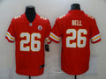 Men's Kansas City Chiefs Leveon Bell #26 Red Game Jerseys