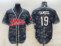 Men's San Francisco 49ers Deebo Samuel #19 Grey Camouflage Game Jerseys Joint Edition