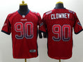 Men's Houston Texans Jadeveon Clowney #90 Red Game Jerseys