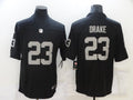 Men's Las Vegas Raiders Kenyan Drake #23 Black Game Jerseys