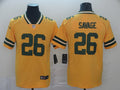 Men's Green Bay Packers Darnell Savage #26 Yellow Inverted Legend Jerseys