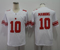 Men's New York Giants Eli Manning #10 White Game Player Jerseys
