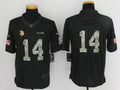 Men's Minnesota Vikings Stefon Diggs #14 Black Alternate Game Jerseys