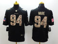 Men's Denver Broncos DeMarcus Ware #94 Black Game Jerseys