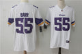 Men's Minnesota Vikings Anthony Barr #55 White Game Jerseys