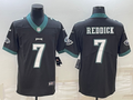 Men's Philadelphia Eagles Haason Reddick #7 Black Game Jerseys