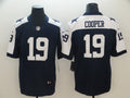 Men's Dallas Cowboys Amari Cooper #19 Navy Alternate Custom1 Game Jerseys