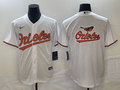 Men's Baltimore Orioles White Home Replica Team Jerseys