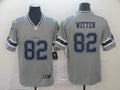 Men's Dallas Cowboys Jason Witten #82 Gray Inverted Legend Jerseys
