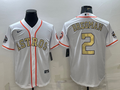 Men's Houston Astros Alex Bregman #2 White Replica Player Jerseys