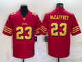 Men's San Francisco 49ers Christian McCaffrey #23 Red Player Jerseys