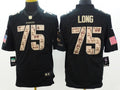Men's Las Vegas Raiders Howie Long #75 Black Game Jerseys
