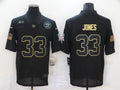 Men's Green Bay Packers Aaron Jones #33 Black Game Player Jerseys