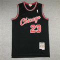 Men's Chicago Bulls Michael Jordan #23 Black 1997-98 Authentic Player Jerseys