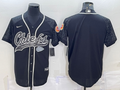 Men's Kansas City Chiefs Black RFLCTV Limited Blank Jerseys