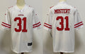 Men's San Francisco 49ers Raheem Mostert #31 White Game Player Jerseys