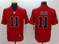 Men's Atlanta Falcons Julio Jones #11 Red Alternate Game Jerseys