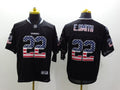 Men's Dallas Cowboys Emmitt Smith #22 Black Game Jerseys