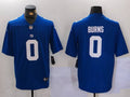 Men's New York Giants Brian Burns #0 Royal Game Player Jerseys