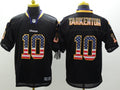 Men's Minnesota Vikings Fran Tarkenton #10 Black Game Jerseys