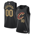 Men's Cleveland Cavaliers Black 2022/23 Swingman Custom Jerseys - Statement Edition