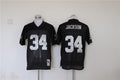 Men's Oakland Raiders Bo Jackson Mitchell & Ness Black Legacy Replica Jerseys