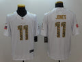 Men's Atlanta Falcons Julio Jones #11 White Alternate Game Jerseys